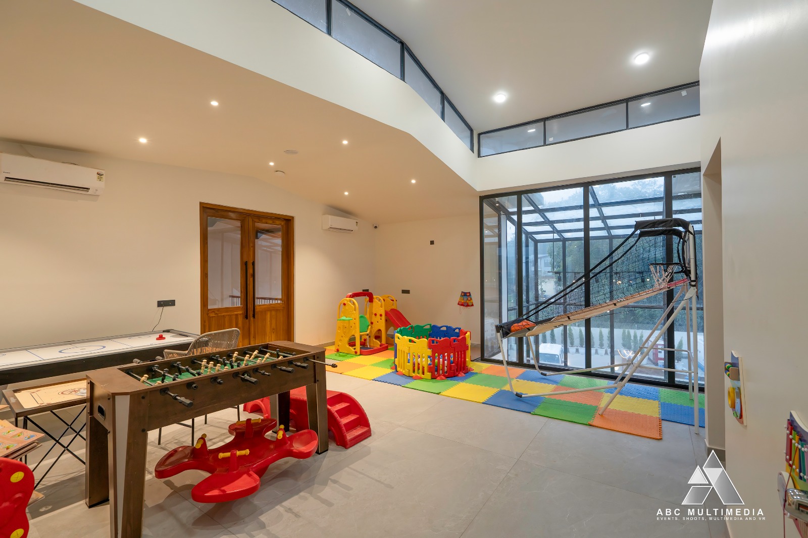 Kids' play area at StarInn Kyari Jungle Resort