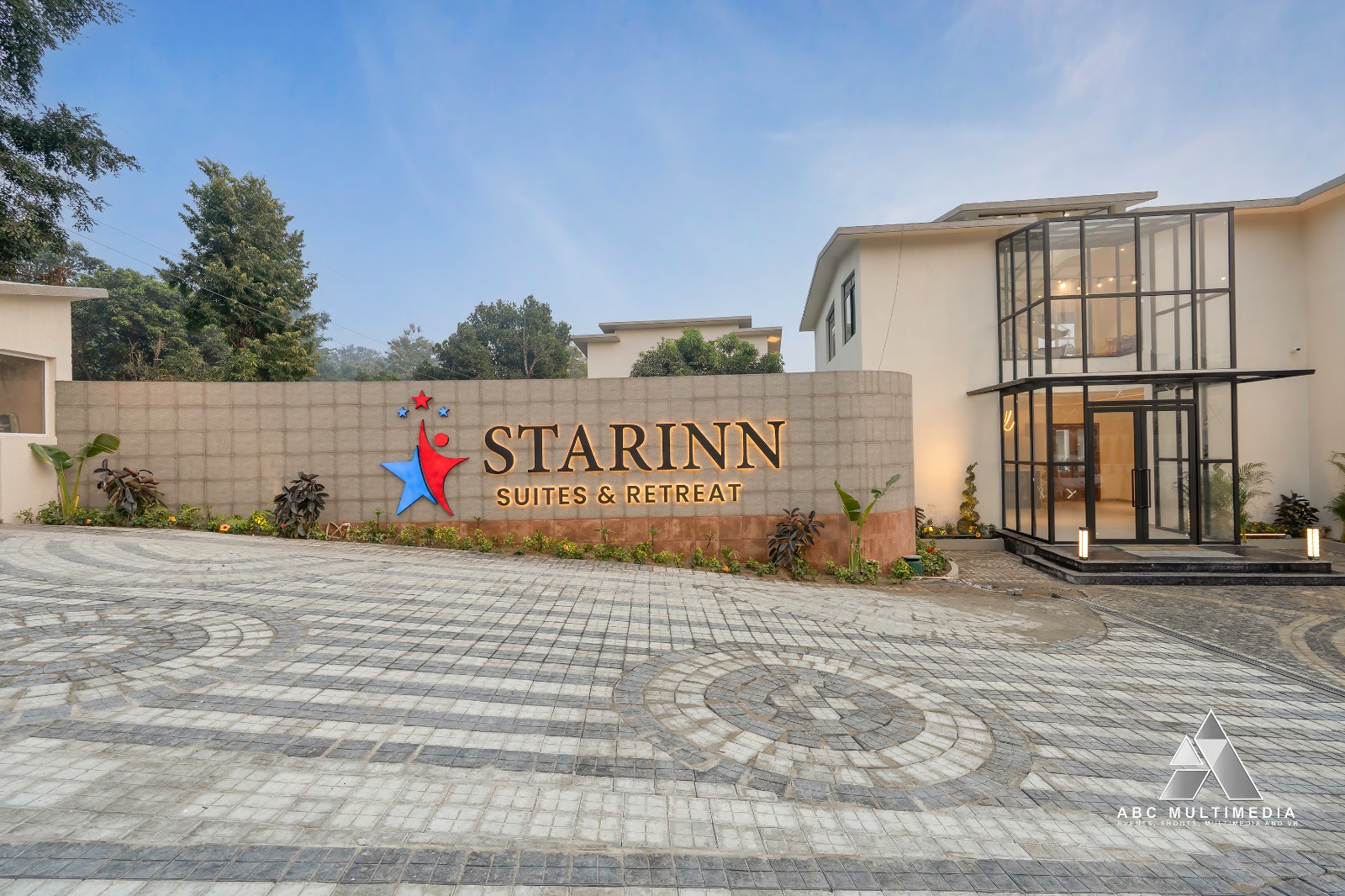 Resort entrance